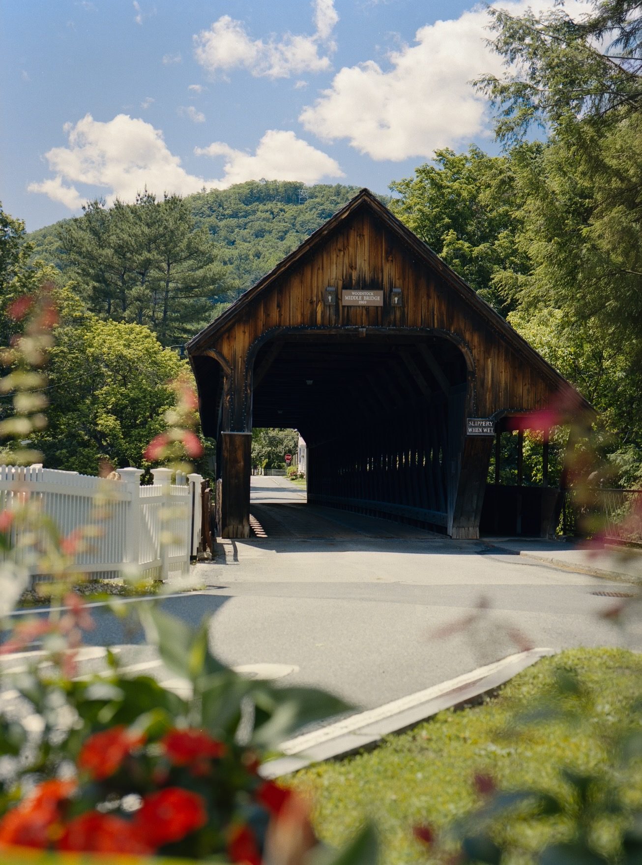 Woodstock Middle Bridge covered bridge